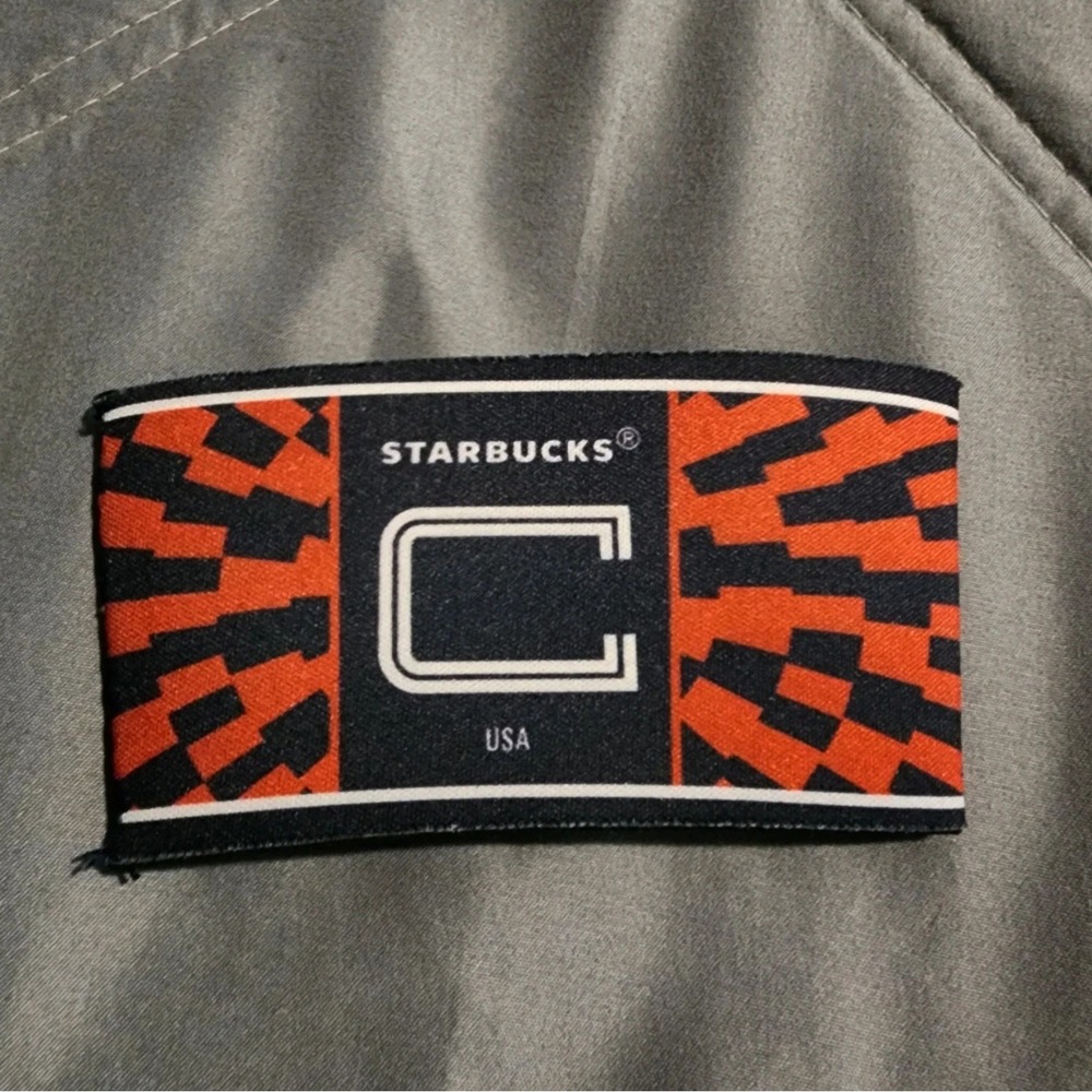 Starbucks 2026 Limited-Edition U.S. Reusable Fabric Coffee Cup Sleeve - Picture 4 of 4
